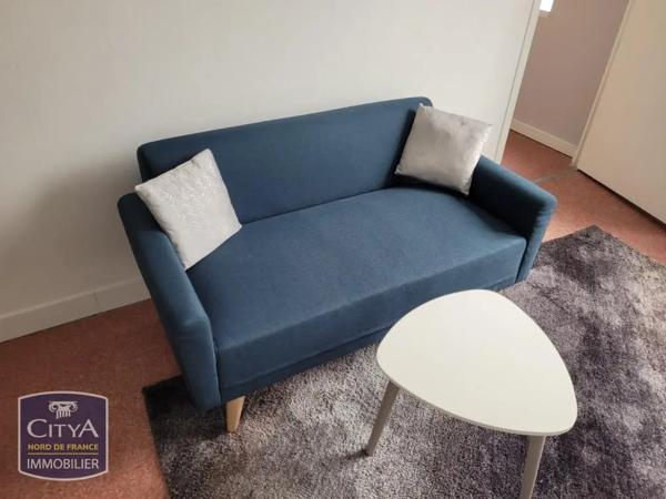 Appartement à louer 1 pièce 27.59m² Boulogne-sur-Mer (62200)
