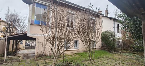 Lyon (69003) Montchat Lyon 3 – Maison 5 pièces avec jardin, calme et emplacement d’exception