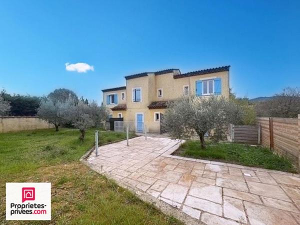 Saint Maximin villa T3 avec grand garage sur 152 m²