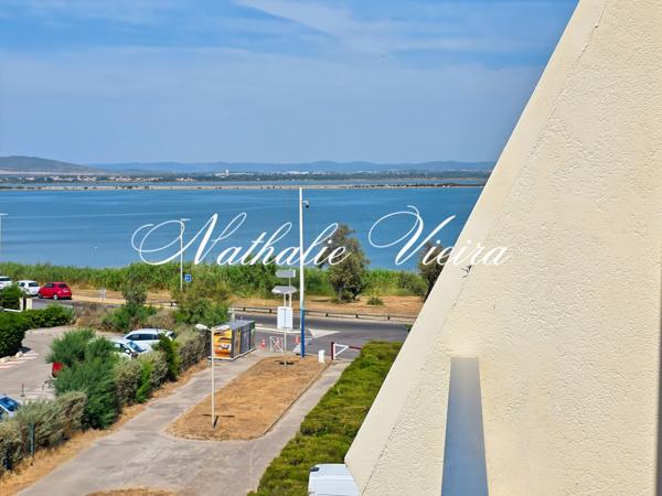 Palavas-les-Flots (34250) GRAND STUDIO CABINE 29 m2 VUE MER - VUE ETANG