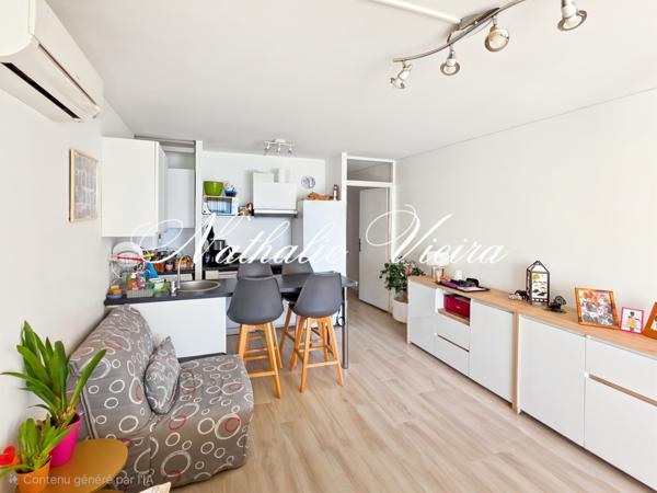 Palavas-les-Flots (34250) GRAND STUDIO CABINE 29 m2 VUE MER - VUE ETANG