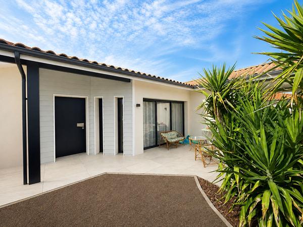 Maison contemporaine de plain pied, Linxe 5 pièces 104 m2