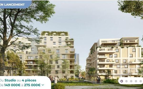 Appartement à vendre    2 pièces • 38,80 m2 Rouen