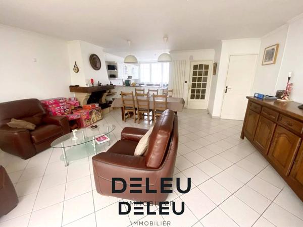 Vente immobilière : Maison à Wasquehal   110 m² 325 000 €- Deleu Immobilier Wasquehal.