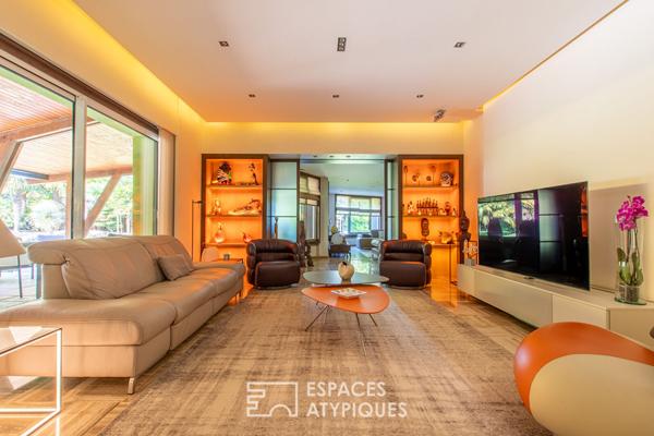 Maison d’architecte aux prestations haut de gamme