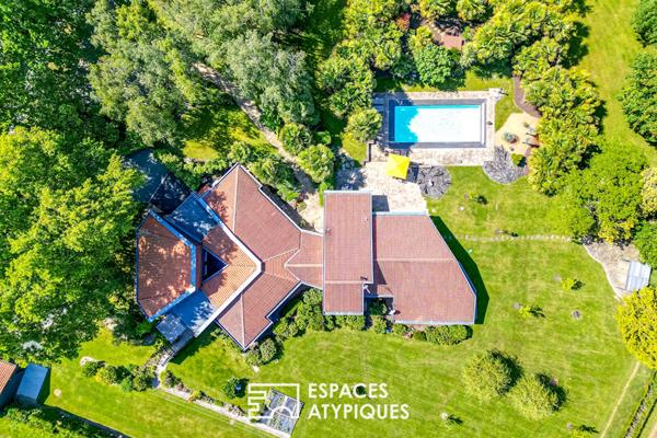 Maison d’architecte aux prestations haut de gamme