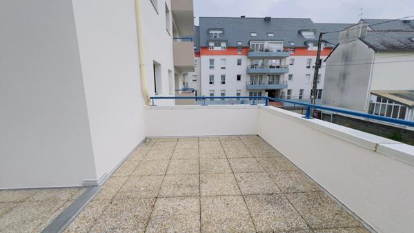 Finistère (29) – À vendre à QUIMPER - Appartement Type 2 de 42 m² habitable - Terrasse