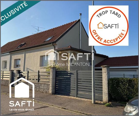 Quartier calme, proche commodités, maison totalement rénovée