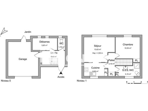 Location Maison 2 pièces 44.77 m² - 6 IMPASSE DES SERINGAS Niort 79000