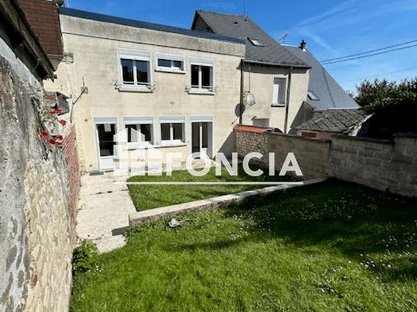 Location Maison 5 pièces 92.1 m² - 30 RUE ARISTIDE BRIAND Montcornet 02340