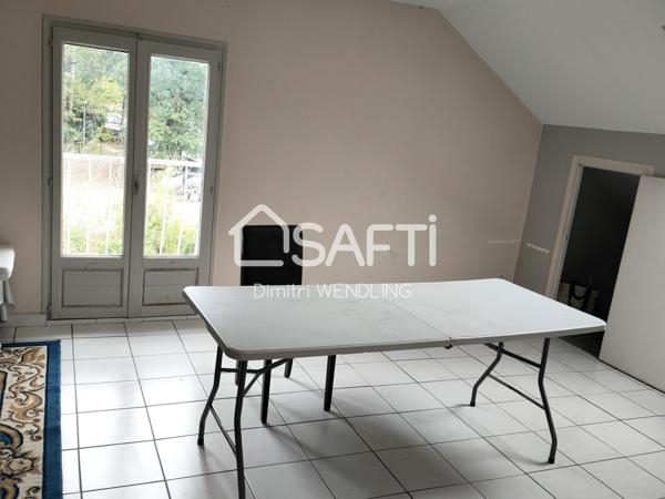 Grande maison louée, forte rentabilité