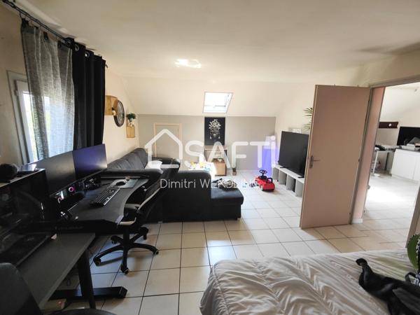 Grande maison louée, forte rentabilité