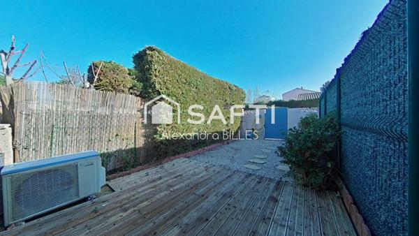 Maison avec jardin: 1 chambre + mezzanine