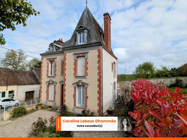 Centre ville de Belleme 155m² jardin et garage !