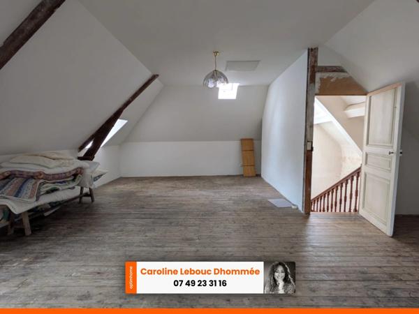 Centre ville de Belleme 155m² jardin et garage !