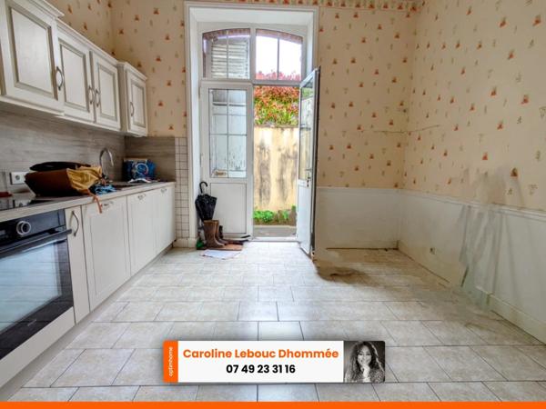 Centre ville de Belleme 155m² jardin et garage !