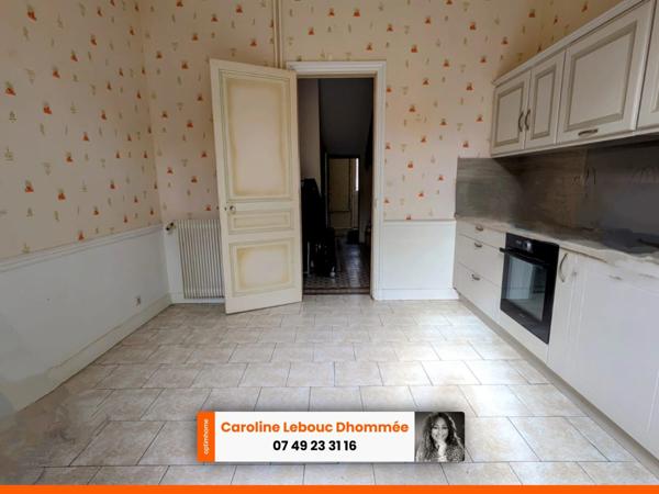 Centre ville de Belleme 155m² jardin et garage !