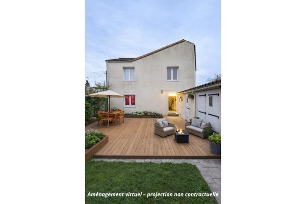 MAISON 94 M² - 4 P - 3 CH - GARAGE - JARDIN