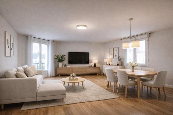 MAISON 94 M² - 4 P - 3 CH - GARAGE - JARDIN