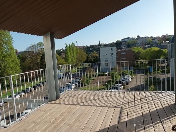 POITIERS Bord du Clain appartement T3 de 64.41m² avec terrasse et parking