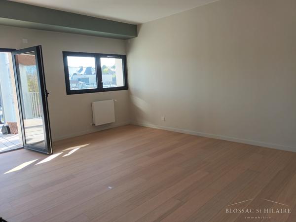 POITIERS Bord du Clain appartement T3 de 64.41m² avec terrasse et parking
