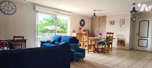 Maison de plain-pied sur un grand terrain