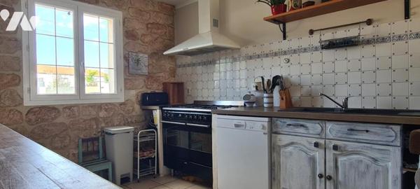 Maison de plain-pied sur un grand terrain