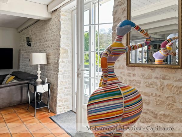 Magnifique propriété familiale avec gîte, studio et piscine à quelques minutes de La Rochelle (17)