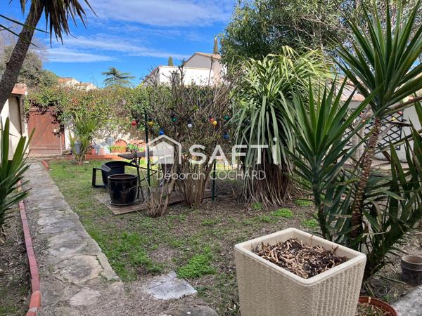 Maison familiale 144 m² – 4 chambres- bureau  – Jardin – Garage .