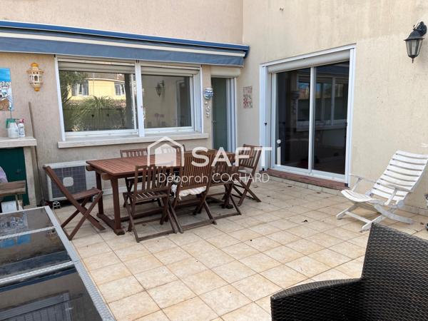 Maison familiale 144 m² – 4 chambres- bureau  – Jardin – Garage .