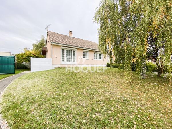 Maison de plain-pied sur sous-sol complet