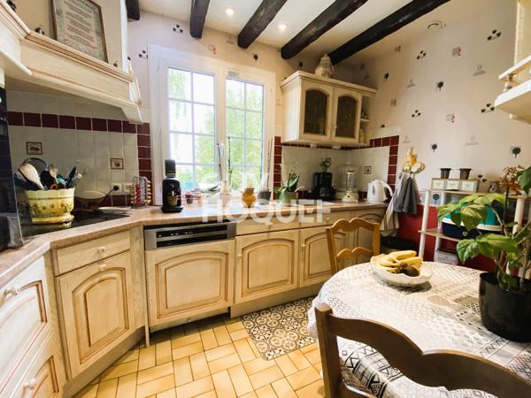 Maison de plain-pied sur sous-sol complet