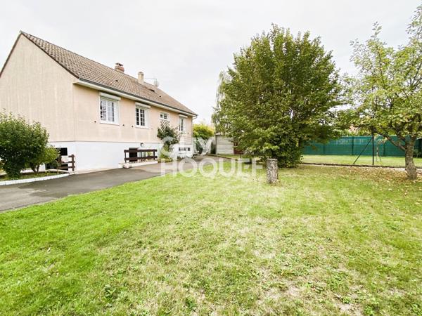 Maison de plain-pied sur sous-sol complet