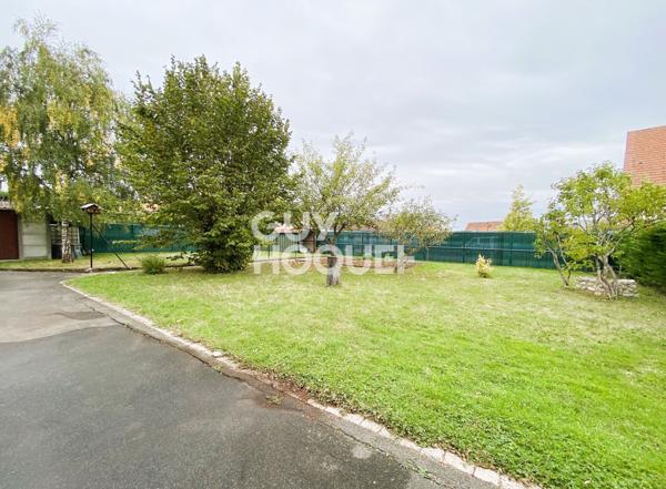 Maison de plain-pied sur sous-sol complet