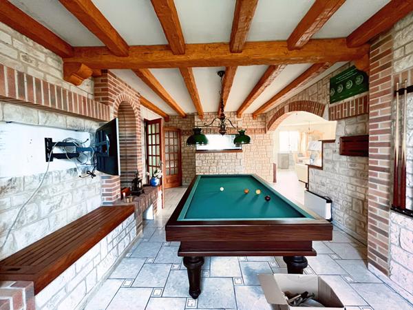 Maison contemporaine avec piscine