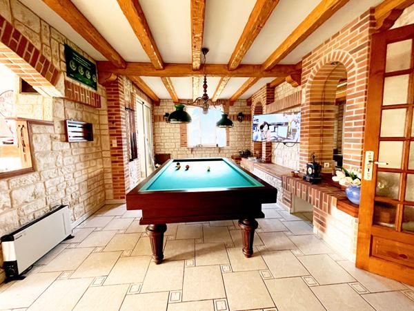 Maison contemporaine avec piscine