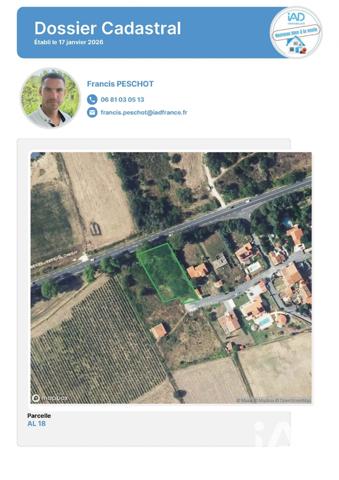 Terrain à vendre 1 926 m² Saint-Jean-Pla-de-Corts