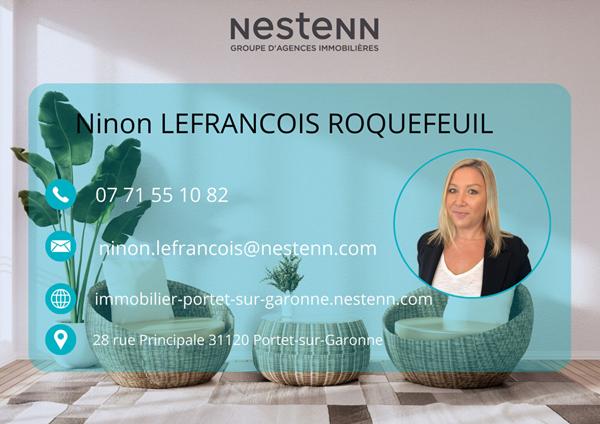 A VENDRE - AUCAMVILLE - Maison T5 de plain-pied au calme - Grand Garage - Jardin paysagé et deux terrasses