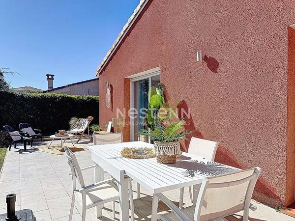 A VENDRE - AUCAMVILLE - Maison T5 de plain-pied au calme - Grand Garage - Jardin paysagé et deux terrasses