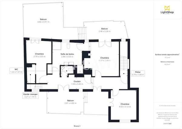Vente Maison 6 pièces de 226m² - 95410 Groslay