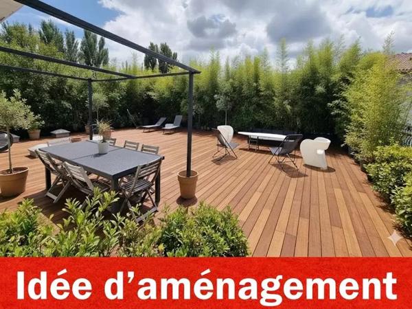 HYPER CENTRE de Dax, terrasse de 180m²
