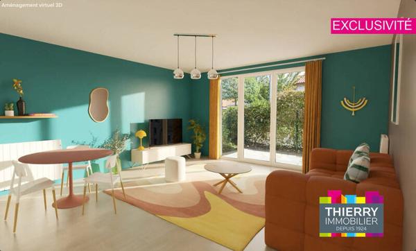 Appartement 2 pièces - 44100 Nantes -  Bellevue