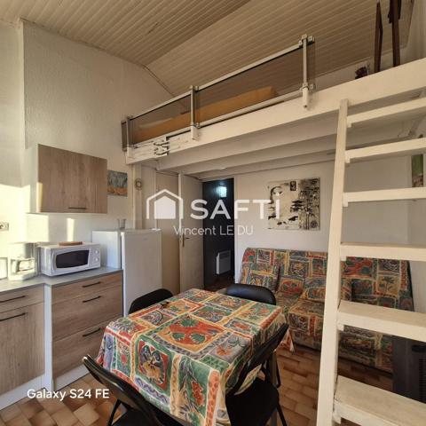 CAP D'AGDE - ÎLE DES PÊCHEURS - APPART T2 - 22 M²