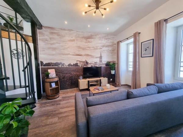 Duplex + studio meublé