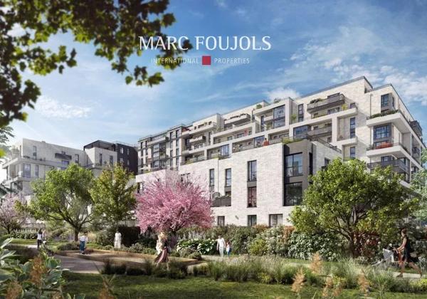 Suresnes – Appartement 2 pièces neuf avec terrasse au sein d’une résidence d’exception aux portes de Paris 3T26