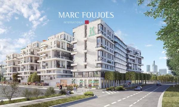 Suresnes – Appartement 2 pièces neuf avec terrasse au sein d’une résidence d’exception aux portes de Paris 3T26