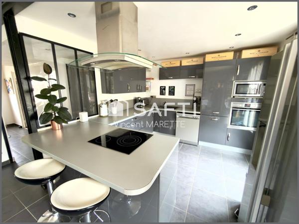 Maison familiale de 117 m², vivable de plain-pied, sans mitoyenneté