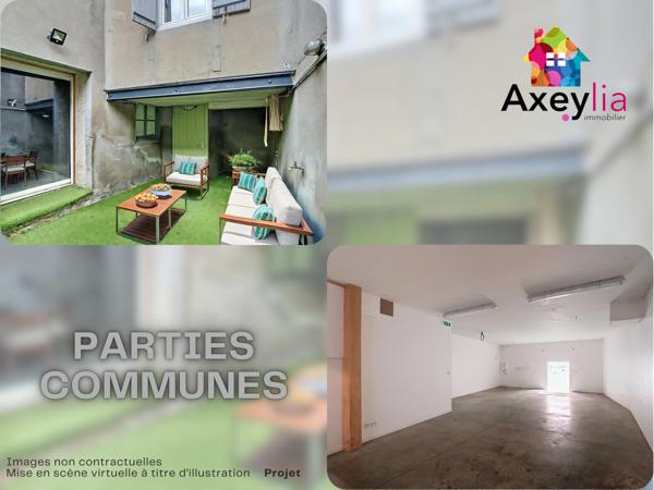 Renaison (42370) A VENDRE - RENAISON - IMMEUBLE AVEC GARAGE ET LOCAL COMMERCIAL