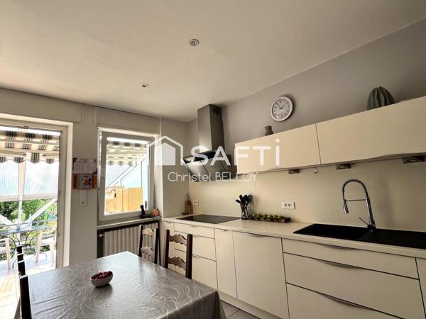 Maison familiale - 147m2, 3 chambres - 1 jardin de 6Ares.