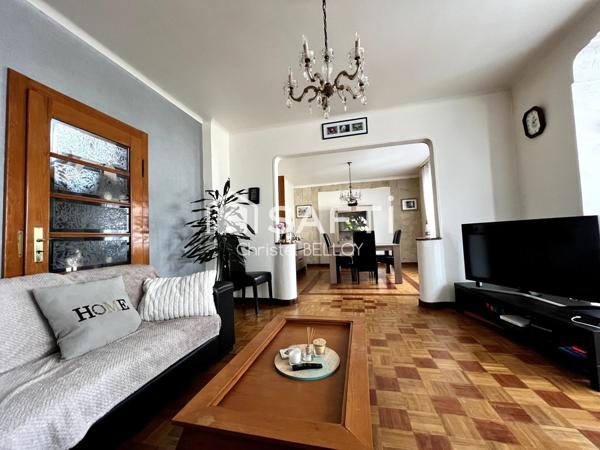 Maison familiale - 147m2, 3 chambres - 1 jardin de 6Ares.